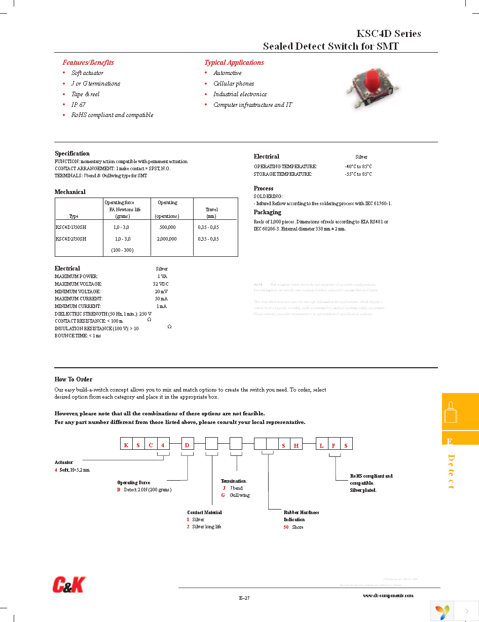 KSC4D1J 50SH LFS Page 1